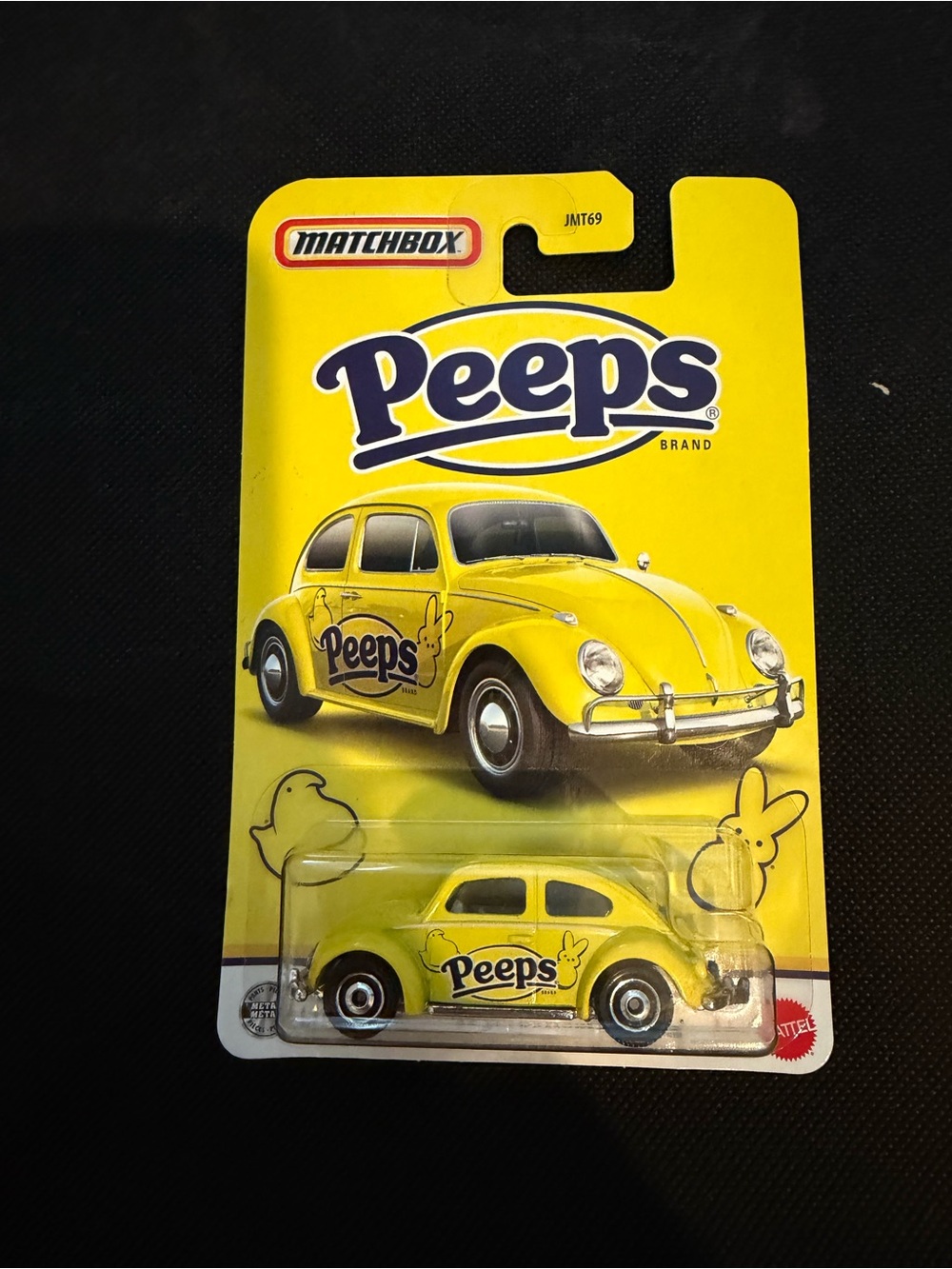 Matchbox Peeps Yellow Beetle Toy Car
'62 VOLKSWAGEN BEETLE